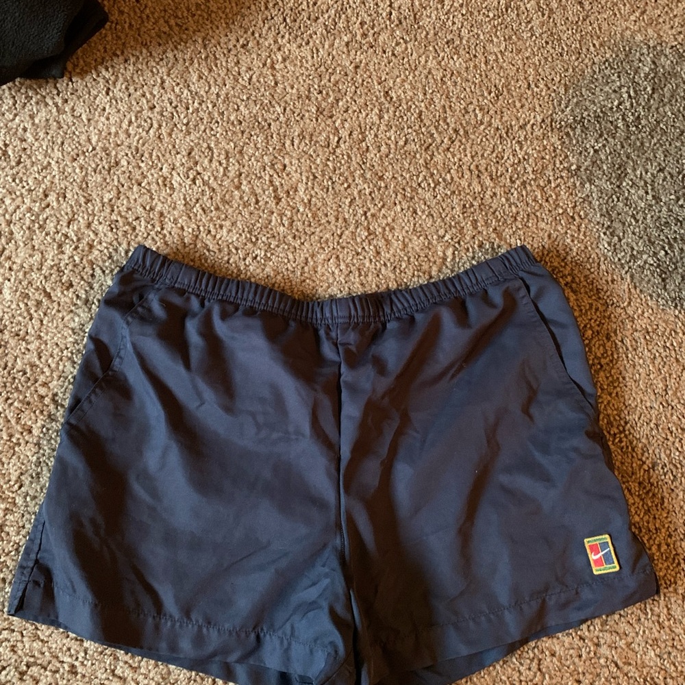 Vintage Nike Court Navy Athletic Shorts Small
